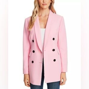 CeCe, pink, blazer, jacket  Long Sleeve Double finished | Size 2
